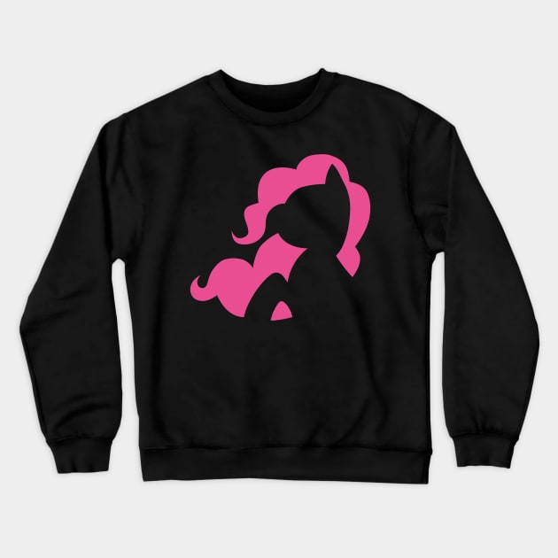 Pinkie Silhouette Crewneck Sweatshirt by Knytt